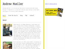 Tablet Screenshot of andrewmueller.net